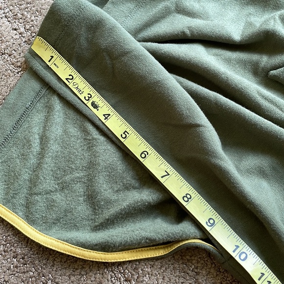 Anthropologie Thalia dolman sleeve green fleece midi dress - Picture 7 of 12